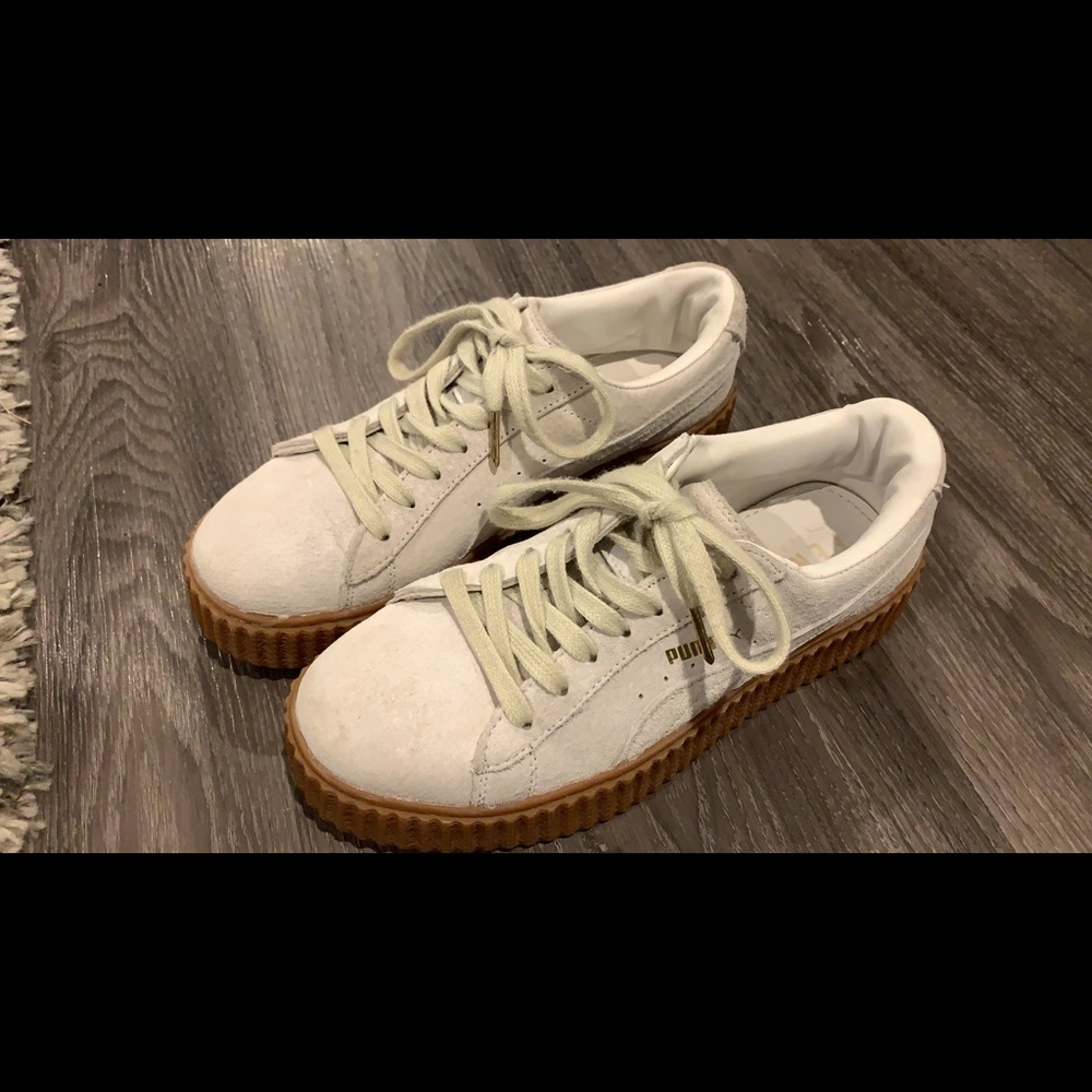 Grey Oatmeal Puma Creepers